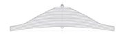 Mercedes-Benz Leaf Spring OE 6243200106 technical drawing