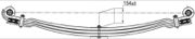 MAN Leaf Spring OE 81434026343 technical drawing