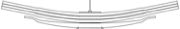 Iveco Leaf Spring OE 42126923 technical drawing