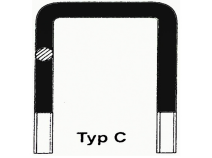 IVECO U-Bolt OE 98415952 technical drawing