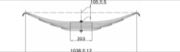 Generic Trailer Leaf Spring OE TRA699-01CHI technical drawing