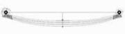 Volvo Leaf Spring OE 257901 technical drawing