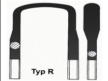 RVI U-Bolt OE 716550 technical drawing