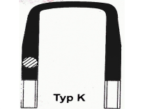 MERCEDES U-Bolt OE 3223310325 technical drawing